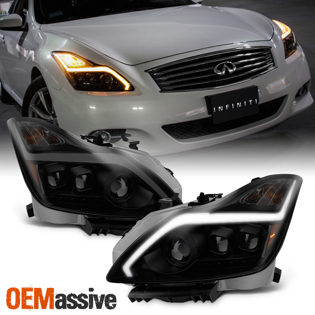 G37 headlights coupe Clearance