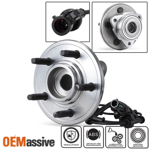 Fit Explorer Aviator Mountaineer FRONT Wheel Hub & Bearing w/ABS + 6 Lugs 515050