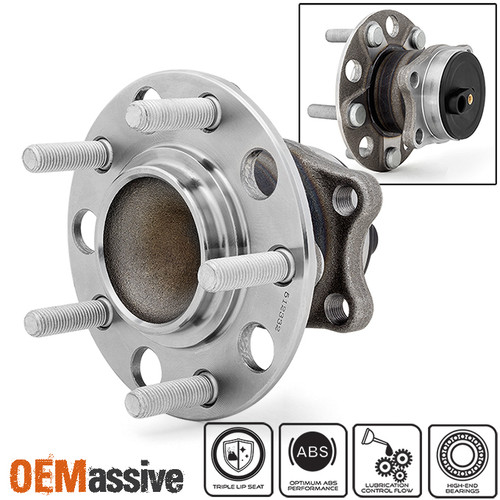Fit Avenger Sebring Caliber REAR Wheel Hub & Bearing + ABS Ring & 5 Lugs 512332