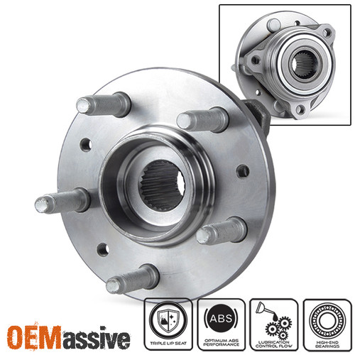 Fit 1999-2003 Ford Windstar FRONT Wheel Hub & Bearing & 5 Lugs 513156 Assembly