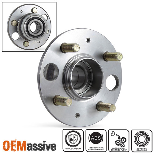 Fit Honda Civic Integra FWD REAR Wheel Hub & Bearing + ABS Ring & 4 Lugs 513105