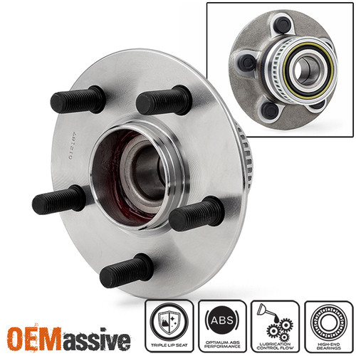 Fit Chrysler PT Cruiser Dodge Neon REAR Wheel Hub Bearing+ABS Ring & Lugs 512167