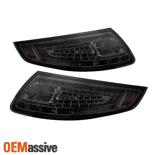 Fits 05-08 Porsche 911 Carrera 4/S/4S JDM Smk LED Tail Lights Lamps Left+Right