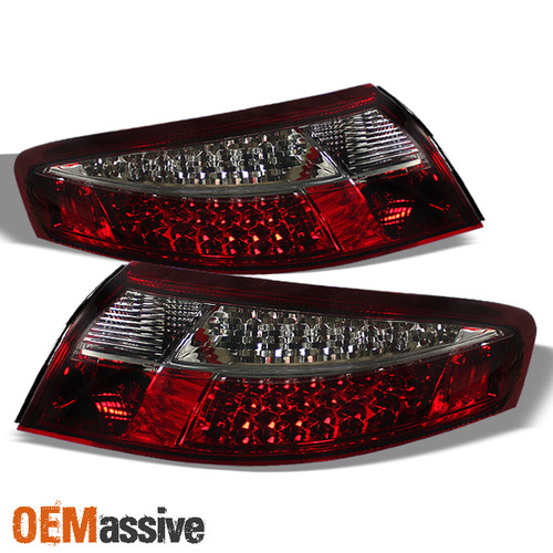 Fits 98-04 Porsche 911 996 99-04 Carrera 4 Red Smoke Full LED Tail Brake Lights