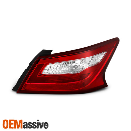Red Outer Corner For 2016-2018 Altima Sedan Tail Brake Light Passenger Right