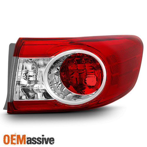 [Original Style] Fits 2011-2013 Toyota Corolla Passenger Side Outer Tail Light