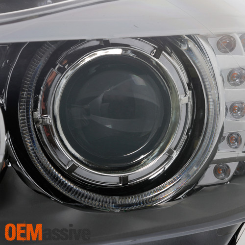 For 2006 2008 Bmw E90 335i 330i 325i 328i Projector Headlights W Led Signal Pair Oemassive