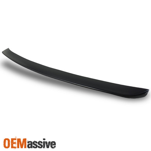 Fits 06-08 Audi A4/S4 C6 Sedan Black Paintable Rear Trunk Spoiler Wing Lip