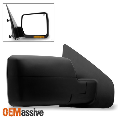 Fit 2004-2006 F150 Power Heated Passenger Side Mirror w/Build-in LED Signal