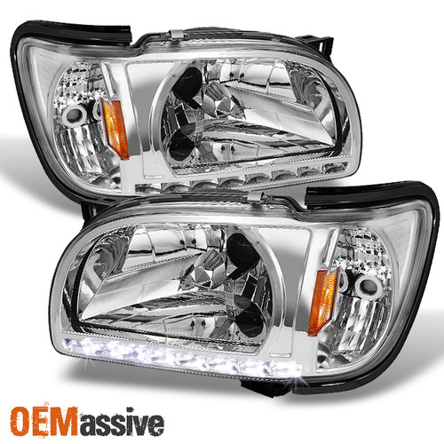 Fits 2001-2004 Toyota Tacoma Replacement LED 1PC Headlights Corner Lamps LH+RH