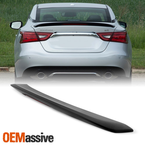Fits 2016 Maxima Rear Trunk Paintable ABS Racing Sport Style Spoiler Wing Kit