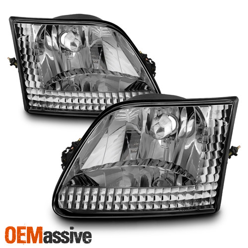 For 1997-03 F150 2004 F-150 Heritage 97-99 F250 97-02 Expedition Headlights Pair