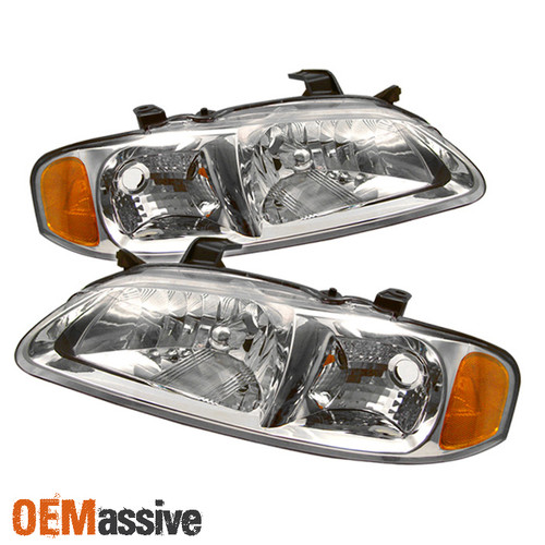 Fits 2000-2003 Sentra Replacement Headlights Lamp Left+Right Pair Set 2001 2002