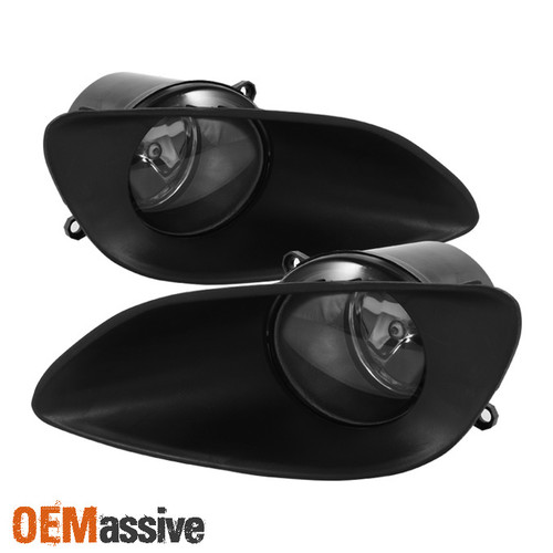 Fits Smoked 06-08 Toyota Yaris 4Dr Bumper Fog Lights W/Switch+Bulbs Left+Right
