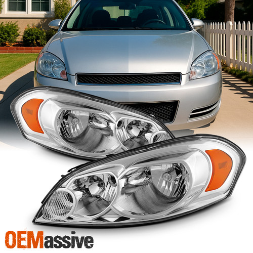 For 06-13 Impala 14-16 Impala Limited 06-07 Monte Carlo Headlights Pair OE Style