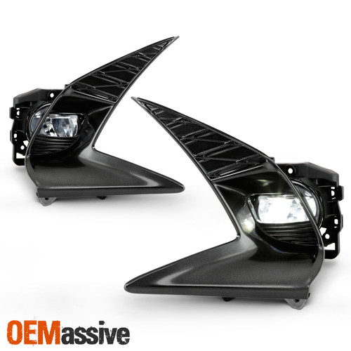For 2016-18 Lexus GS350 GS450h F-Sport Model LED Bumper Fog Lights Pair w/Switch