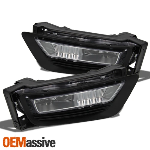 Fit 2013 2014 2015 Accord 4Dr Sedan Bumper Driving Clear Fog Lights w/Switch