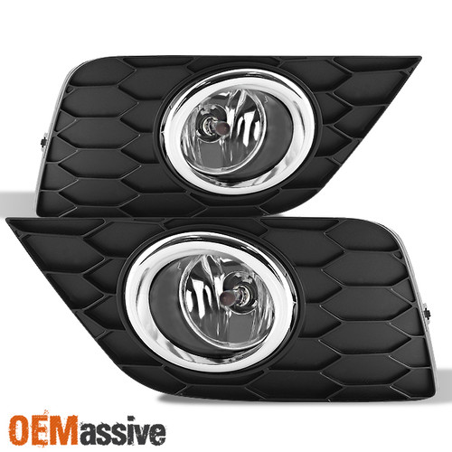 Fits 2016-2019 Sentra Fog Lights Clear Bumper Fog Lights Replacement w/Switch