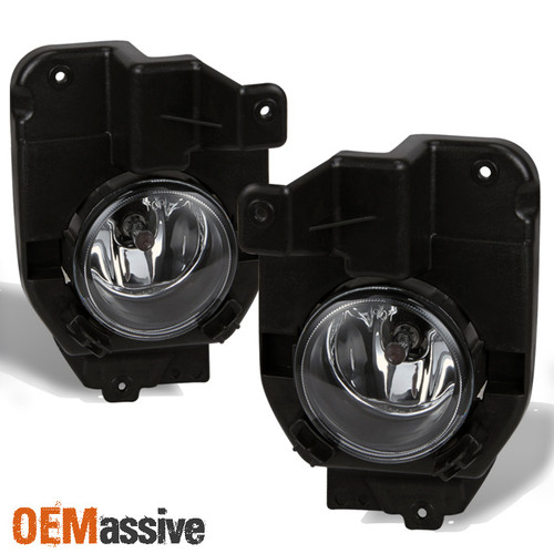 Fit 2011-2015 Ford Explorer Bumper Fog Lights w/Switch+Bracket+Bulbs+Wiring
