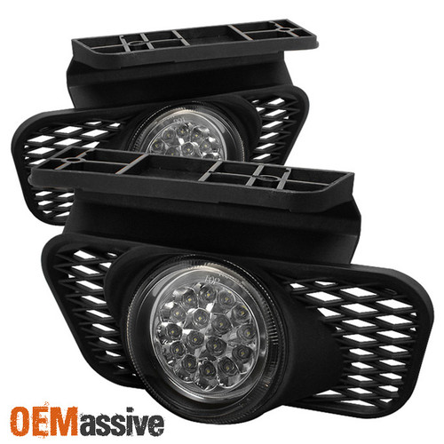 Fits 03-06 Silverado Avalanche Hyper White Full LED Fog Lights+Switch Left+Right