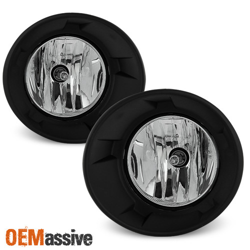 Fit 2010-2013 Chevy Camaro Clear Bumper Fog Lights Lamps w/ Switch+Harness+Bulbs