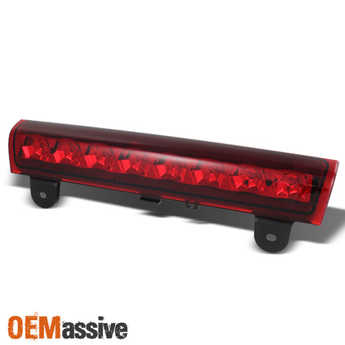 Fits 2000-2006 Suburban Tahoe Yukon Denali {Red Lens} LED 3Rd Third Brake Light