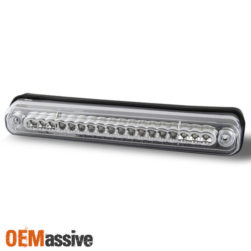 Fits 1994-1999 2000 C/K 1500/2500/3500 Pickup Truck LED Chrome 3Rd Brake Light