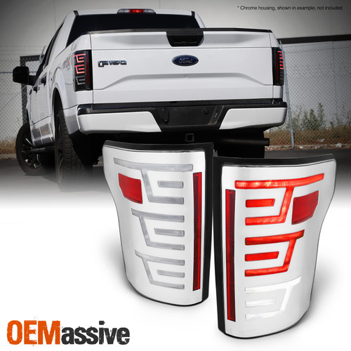 Fits 2015 2016 2017 Ford F150 LH + RH Side LED Light Bar Tail Lights Lamps