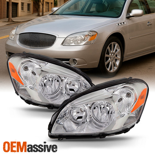 Fit 2006-2011 Buick Lucerne Super CXS CXL Headlights lights Left+Right 06-11