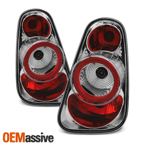 Fits 02-06 Mini Cooper Hatchback 05-08 Mini Cooper Convertible Clear Tail Lights