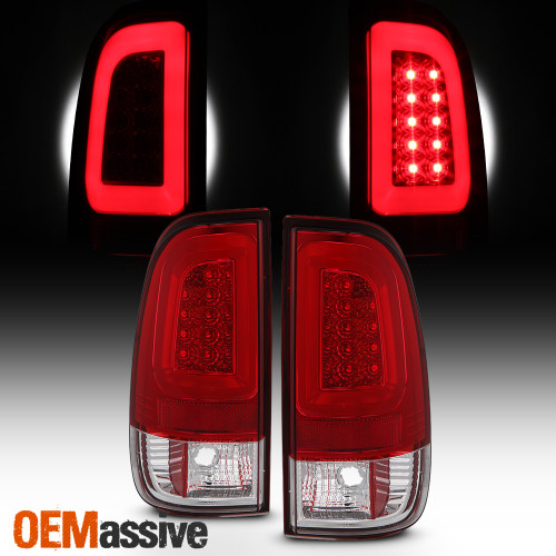 Fits 97-03 Ford F150 | 99-07 F250/F350/F450/F550 Super Duty LED Tail Lights Red