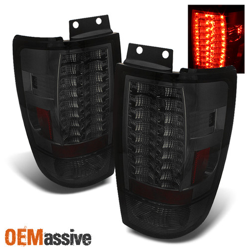 Fits Smoked 97-02 Expedition Sport SUV G2 LED Tail Brake Lights Lamps Left+Right
