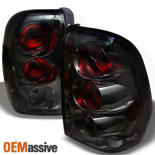 Fits Smoked 02-09 Chevy Trail Blazer Sport SUV Tail Brake Lights Lamp Left+Right