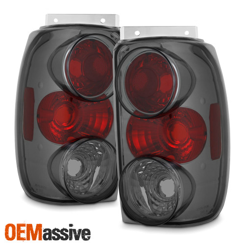Fits 95-97 Ford Explorer Sport SUV Smoked Tail Brake Lights Lamp Pair Left+Right