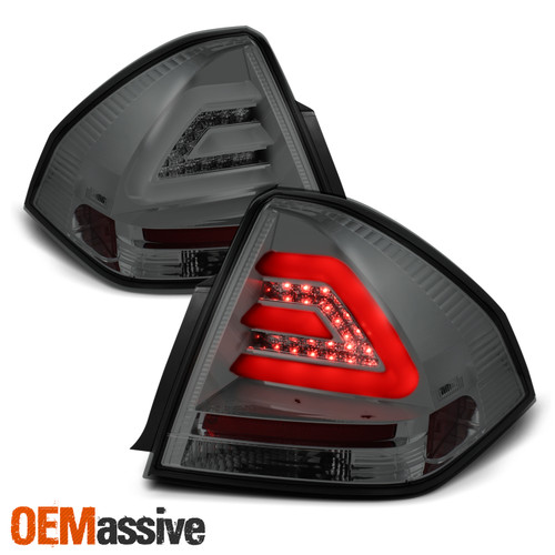 Fits Smoked 06-13 Impala Sedan Phillips Illumines LED Tail Lights Brake Lamps