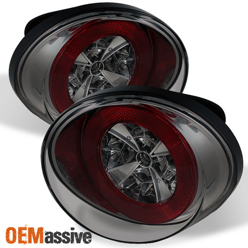 Fits 05-10 Cobalt Base Ls Lt Ss 2Dr Coupe LED JDM Smoked Tail Lights Lamps Pair