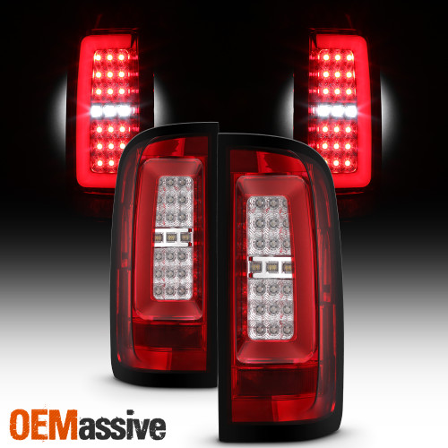Fits 2015-2022 Chevy Colorado / GMC Canyon Red Full LED DRL Tail Lights 16 17 18