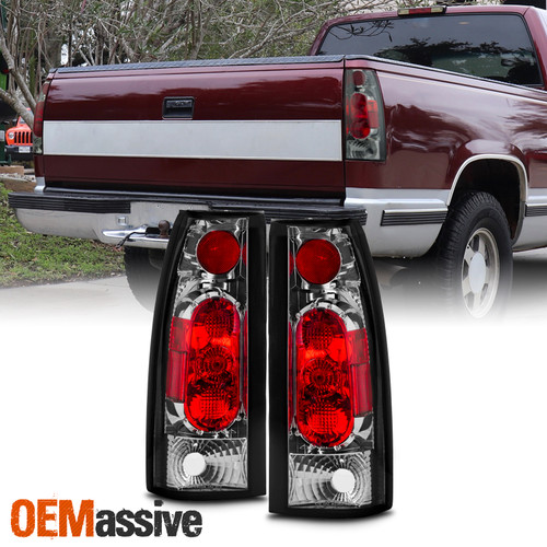 Fits 88-98 C10 C/K Sierra Full Size Pickup Suburban Tahoe Yukon Tail Lights Pair