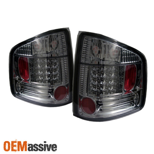 Fits 94-04 Chevy S-10 GMC Somona 96-00 Isuzu Hombra JDM Smoked LED Tail Lights