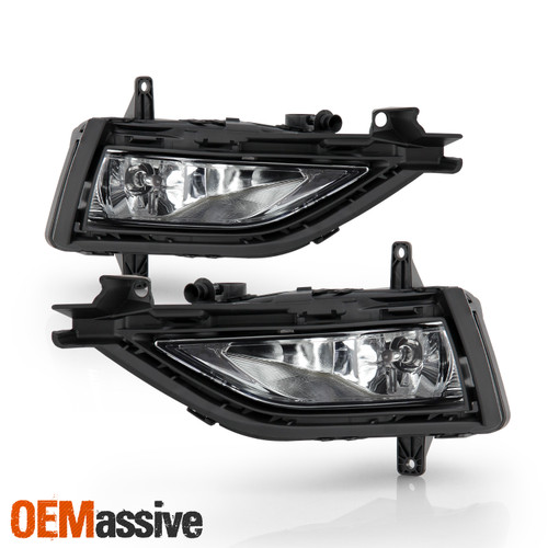 For 2018-2021 Volkswagen Golf / Golf SportWage Fog Lights Bumper Lamps w/Switch