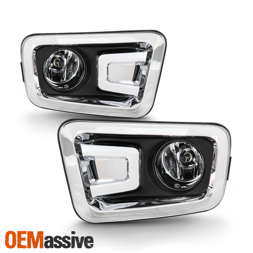 For 2016-2019 Titan / Titan XD Bumper Fog Lights w/ Wiring Harness Switch Pair