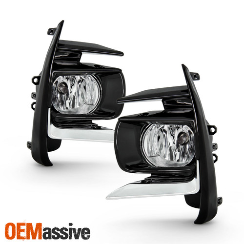 For 2018-2020 Toyota Sienna Bumper Fog Light+Bezel Set+Harness+Switch+Relay+Bulb