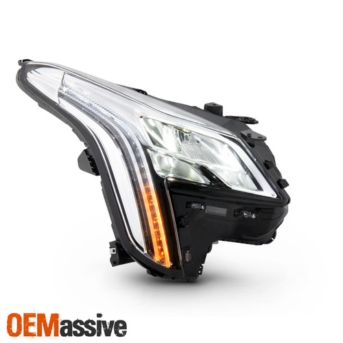 For 2018-2019 Cadillac XTS Sedan 4Dr LED Tube Bar Projector Headlight Passenger