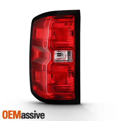 For 2014-2019 Silverado 1500 2500HD 3500H Tail Light w/Wiring Socket Left Driver