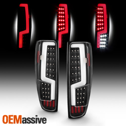 For Colorado Canyon Isuzu i-280 i-350 i-290 i-370 Full LED Tube Black Tail Light