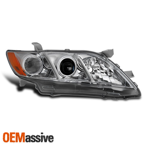 For 07-09 Toyota Camry LE/CE/Base/XLE Projector Chrome Headlight Passenger Right