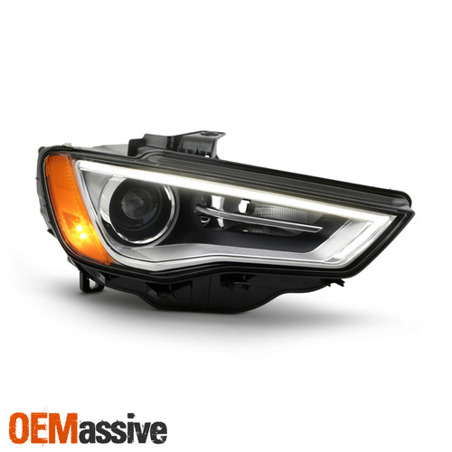 For 15-16 Audi A3 Quattro S3 HID/Xenon Non-AFS LED Projector Headlight Passenger