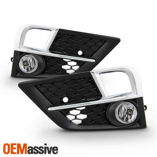 For 2018-2020 Honda Odyssey LX EX EXL Bumper Fog Lights+Bezel Set+Harness+Switch