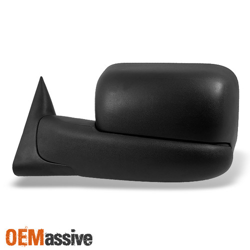 Fit 1994-1997 Ram Pickup Power Towing Flip Up Trailer Driver Left Side Mirrors