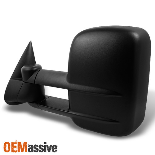 Fits 03-07 Silverado Power Heated LED Signal Extendable Driver Towing Mirror